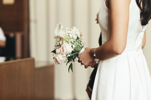 Photo souvenir de mariage partagée sur le livre d'or numérique Le Live d'or
